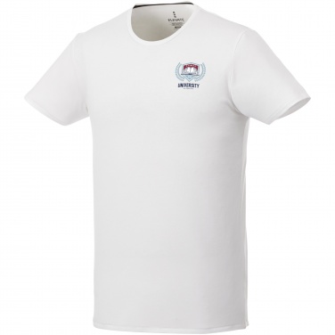 Logo trade promotional products image of: Balfour short sleeve men's organic t-shirt