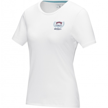 Logo trade corporate gifts picture of: Balfour short sleeve women's organic t-shirt