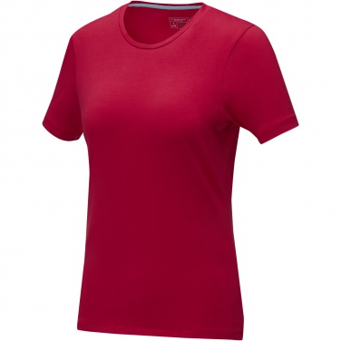 Logo trade promotional giveaways picture of: Balfour short sleeve women's organic t-shirt