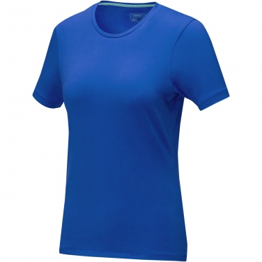 Logo trade promotional giveaways image of: Balfour short sleeve women's organic t-shirt