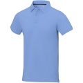 Calgary short sleeve men's polo, Light blue