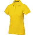 Calgary short sleeve women's polo, Yellow