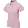 Calgary short sleeve women's polo, Light pink