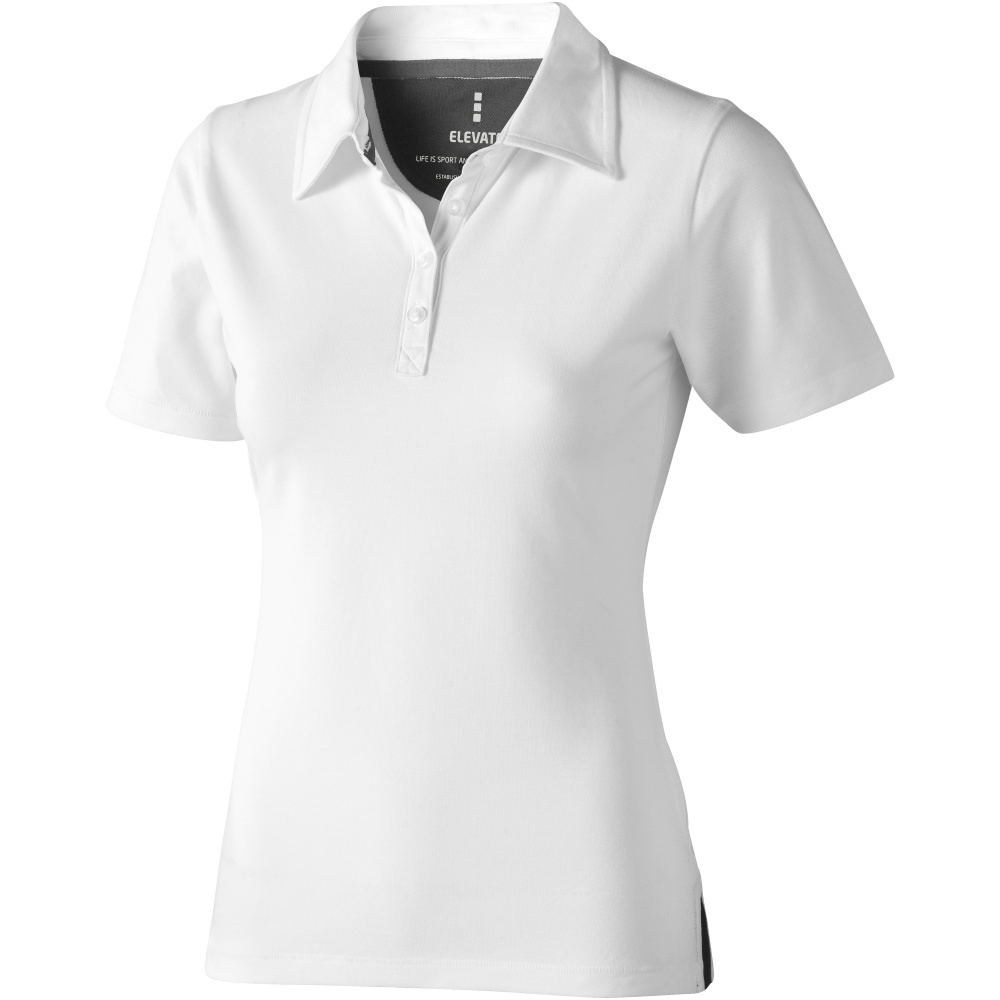 Logo trade corporate gifts picture of: Markham short sleeve women's stretch polo