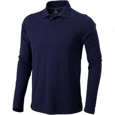 Logo trade promotional items picture of: Oakville long sleeve men's polo