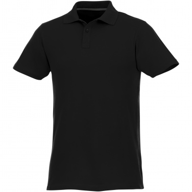 Logo trade promotional giveaways picture of: Helios short sleeve men's polo