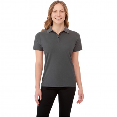 Logo trade corporate gifts picture of: Helios short sleeve women's polo