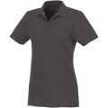 Helios short sleeve women's polo, Storm grey