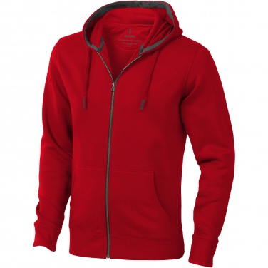 Logo trade advertising products picture of: Arora men's full zip hoodie