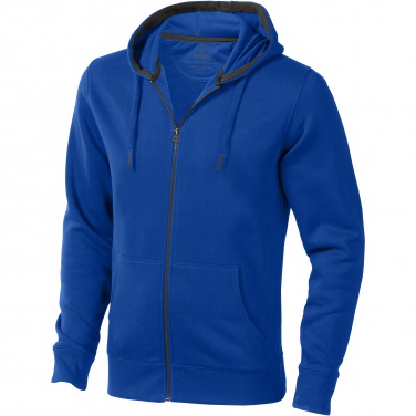 Logo trade corporate gifts image of: Arora men's full zip hoodie