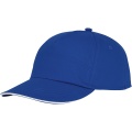 Styx 5 panel sandwich cap, Blue