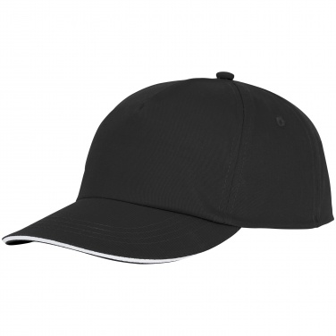 Logo trade promotional items image of: Styx 5 panel sandwich cap