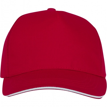 Logo trade promotional item photo of: Ceto 5 panel sandwich cap