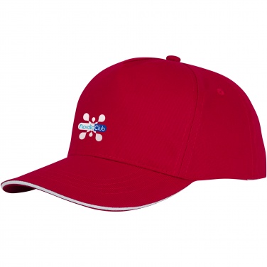 Logo trade promotional items picture of: Ceto 5 panel sandwich cap