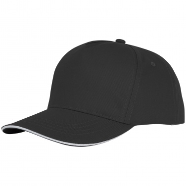 Logotrade promotional gift picture of: Ceto 5 panel sandwich cap