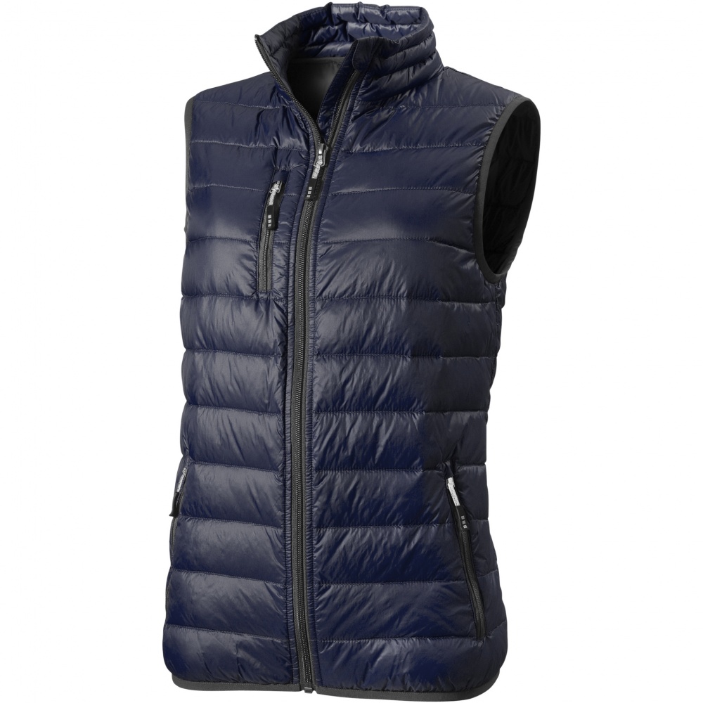 Logo trade promotional giveaways image of: Fairview women's lightweight down bodywarmer