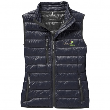 Logo trade promotional merchandise image of: Fairview women's lightweight down bodywarmer