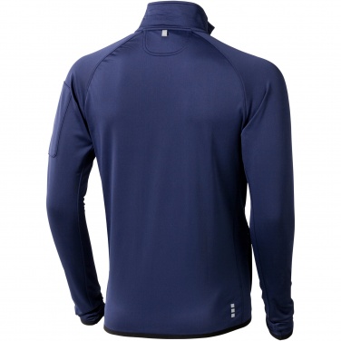 Logo trade promotional merchandise photo of: Mani men's performance full zip fleece jacket