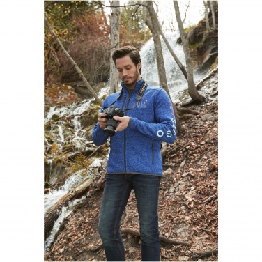 Logo trade corporate gifts picture of: Tremblant men's knit jacket