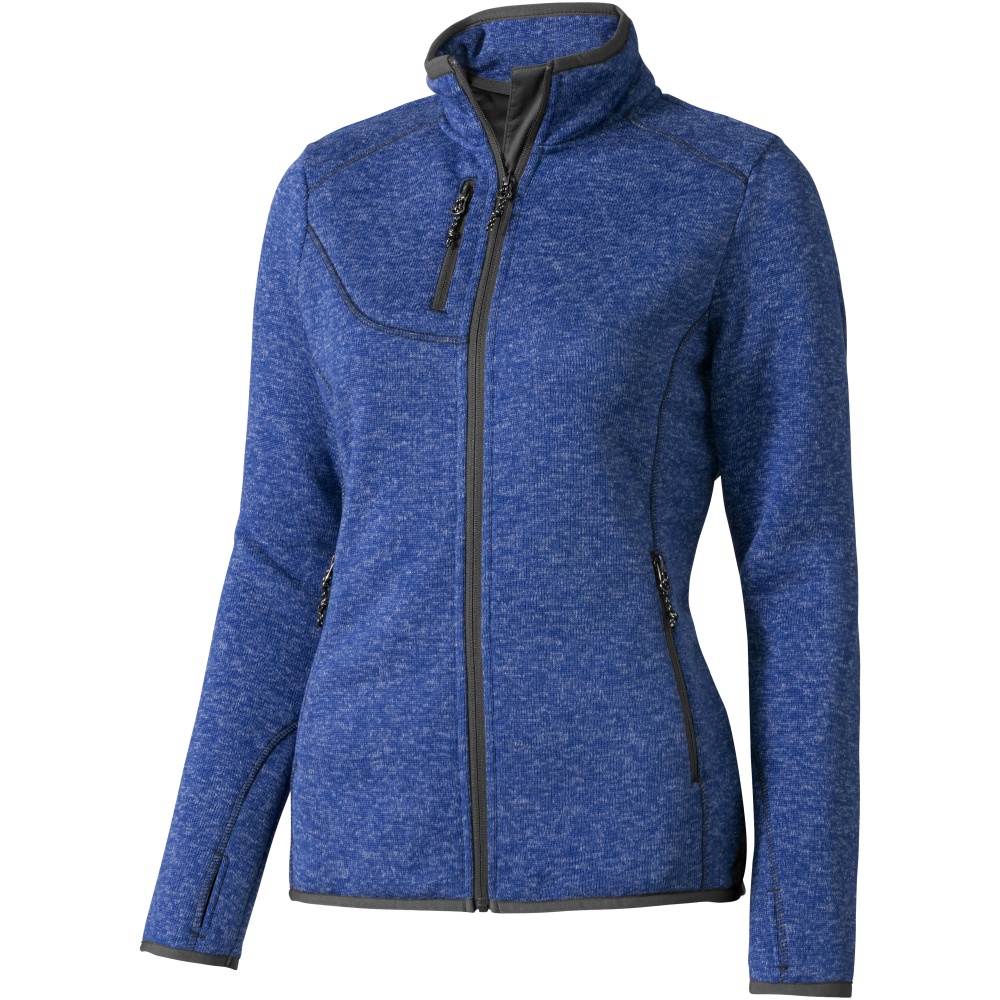 Logo trade promotional giveaways picture of: Tremblant women's knit jacket