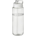 H2O Active® Vibe 850 ml spout lid sport bottle, Transparent / White