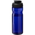 H2O Active® Eco Base 650 ml flip lid sport bottle, Blue / Solid black