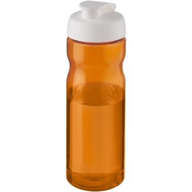 Logo trade advertising product photo of: H2O Active® Eco Base 650 ml flip lid sport bottle