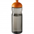 H2O Active® Eco Base 650 ml dome lid sport bottle, Charcoal / Orange