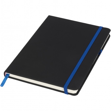 Logo trade promotional merchandise image of: Noir medium notebook