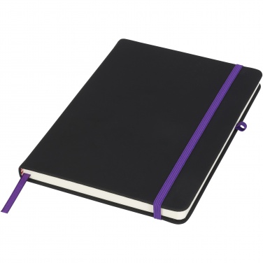 Logo trade promotional products image of: Noir medium notebook