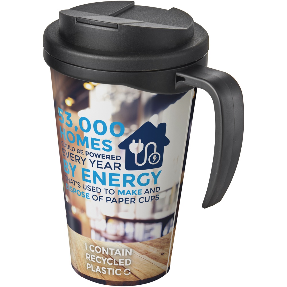 Logotrade promotional item image of: Brite-Americano® Grande 350 ml mug with spill-proof lid