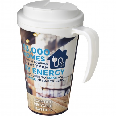 Logotrade corporate gift picture of: Brite-Americano® Grande 350 ml mug with spill-proof lid