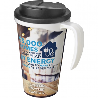 Logo trade promotional product photo of: Brite-Americano® Grande 350 ml mug with spill-proof lid