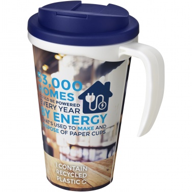 Logo trade business gift photo of: Brite-Americano® Grande 350 ml mug with spill-proof lid