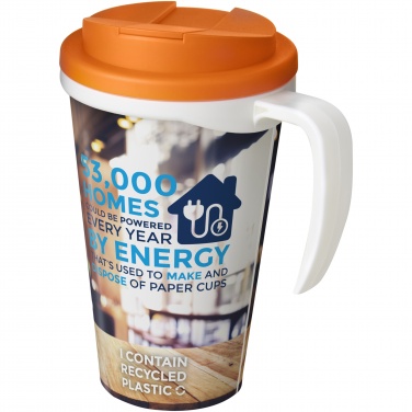 Logo trade promotional merchandise image of: Brite-Americano® Grande 350 ml mug with spill-proof lid