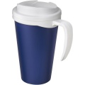 Americano® Grande 350 ml mug with spill-proof lid, Blue / White