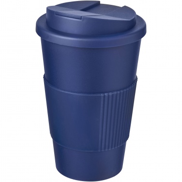 Logo trade promotional items picture of: Americano® 350 ml tumbler with grip & spill-proof lid