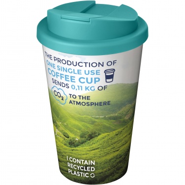 Logo trade promotional items image of: Brite-Americano® 350 ml tumbler with spill-proof lid