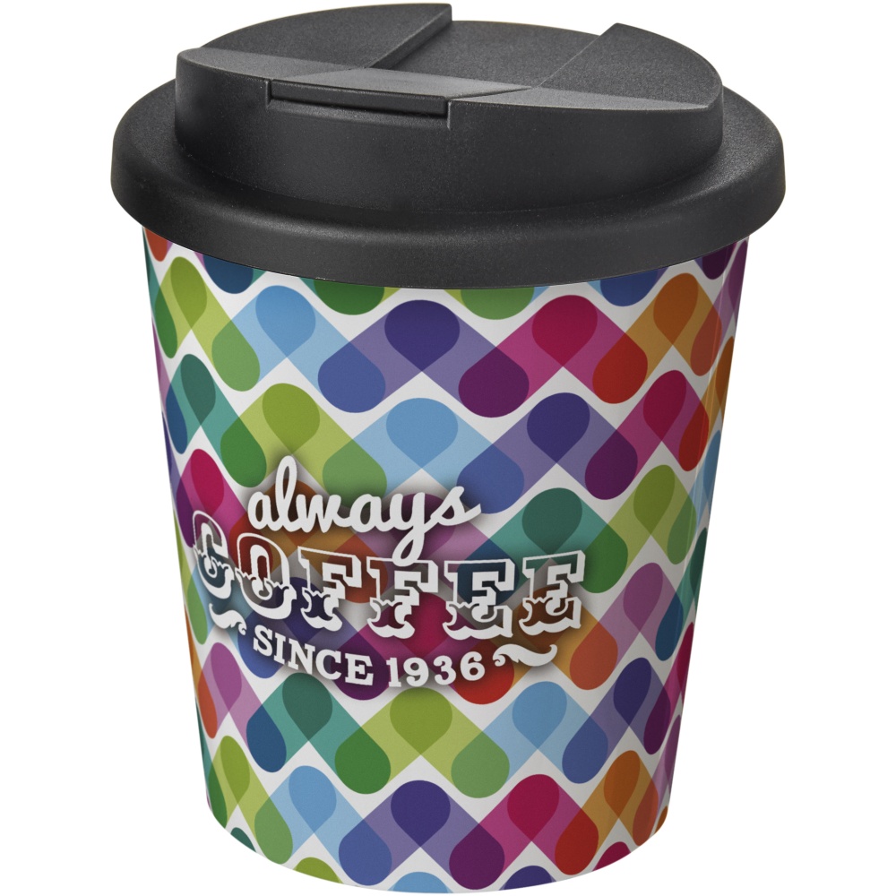 Logo trade promotional products picture of: Brite-Americano® Espresso 250 ml tumbler with spill-proof lid