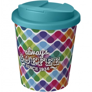 Logo trade promotional merchandise photo of: Brite-Americano® Espresso 250 ml tumbler with spill-proof lid