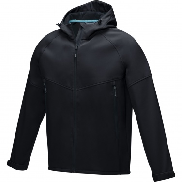 Logo trade advertising products image of: Coltan men’s GRS recycled softshell jacket