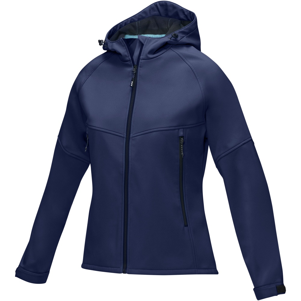 Logotrade promotional product picture of: Coltan women’s GRS recycled softshell jacket