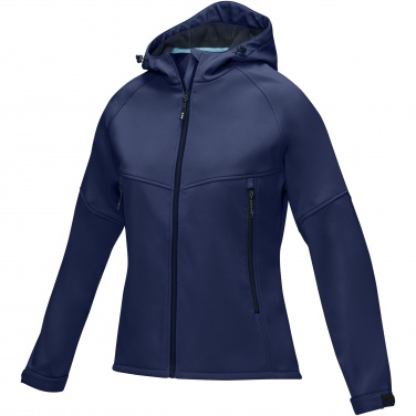 Logo trade promotional products picture of: Coltan women’s GRS recycled softshell jacket