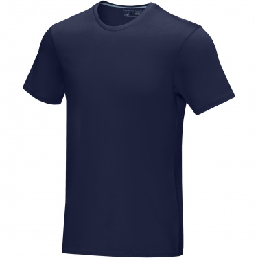 Logo trade promotional merchandise image of: Azurite short sleeve men’s organic t-shirt