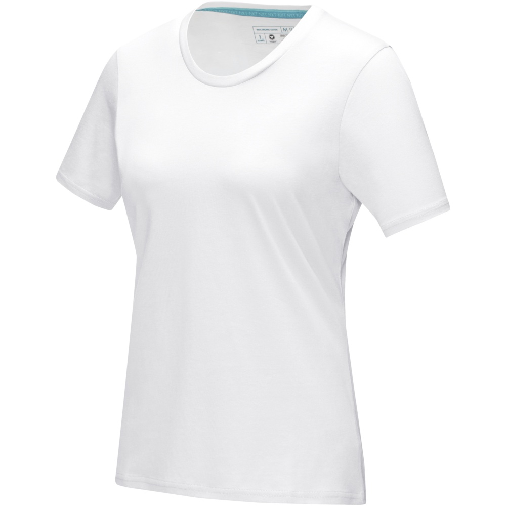 Logo trade promotional items picture of: Azurite short sleeve women’s organic t-shirt