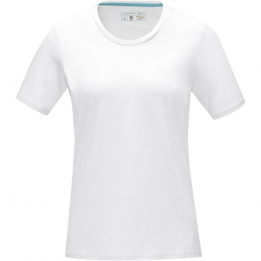 Logo trade promotional items image of: Azurite short sleeve women’s organic t-shirt