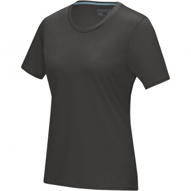 Logo trade promotional merchandise picture of: Azurite short sleeve women’s organic t-shirt