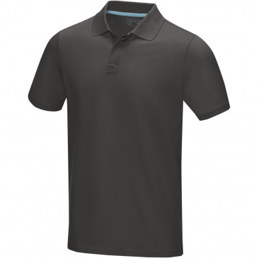 Logotrade promotional products photo of: Graphite short sleeve men’s organic polo