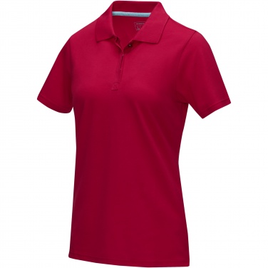 Logotrade promotional product image of: Graphite short sleeve women’s organic polo