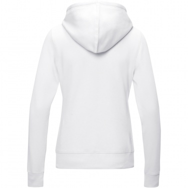 Logo trade promotional merchandise picture of: Ruby women’s organic recycled full zip hoodie